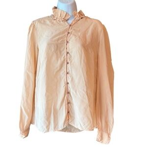 Sezane silk blouse